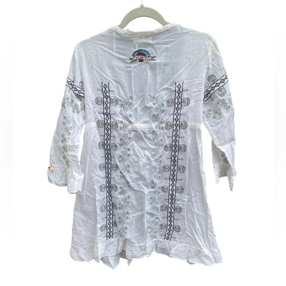 ODD MOLLY EMBROIDERED SWIM COVER UP - Picture 2 of 6